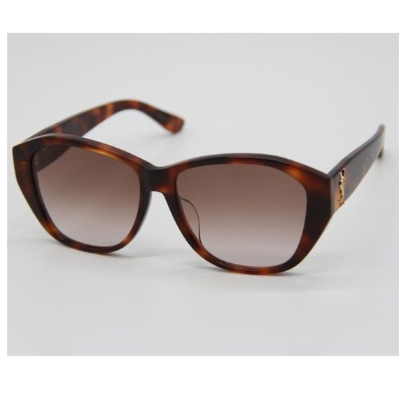 Saint Laurent Brown New SL M8/F 003 Havana Sunglasses
